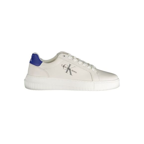 Calvin Klein White Leather Men Men's Sneaker